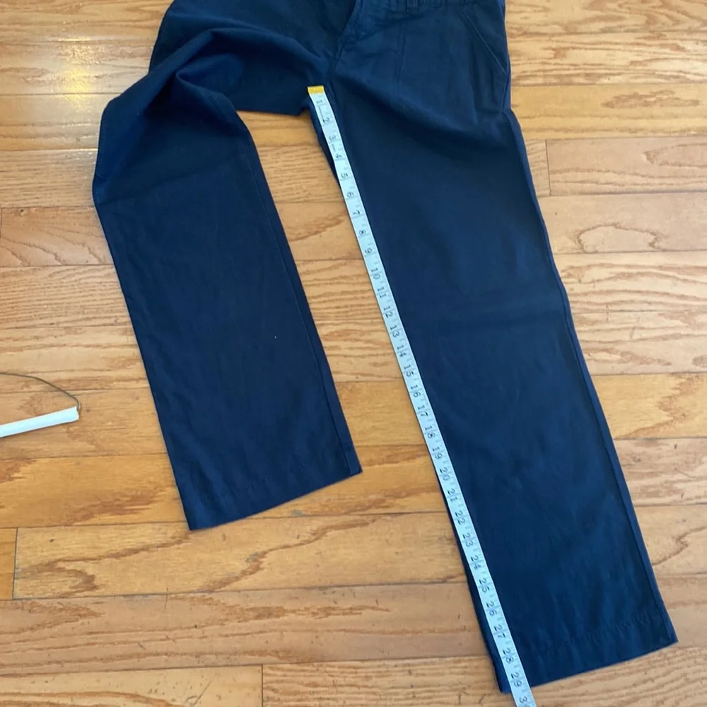 - Banana Republic pants navy linen with cotton - Picture 6 of 6